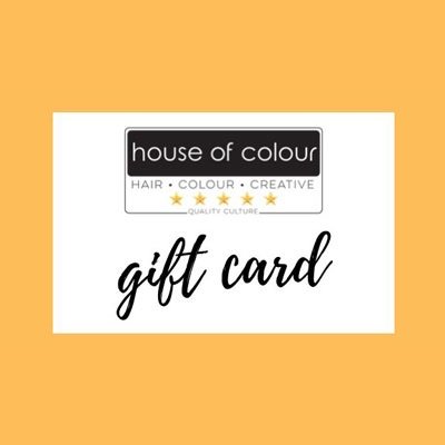 gift voucher house of colour hair salons, dublin, ireland