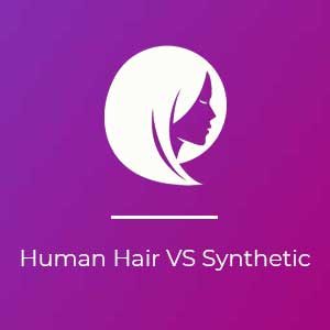 human hair wigs at House of colour hairdressers in Dublin