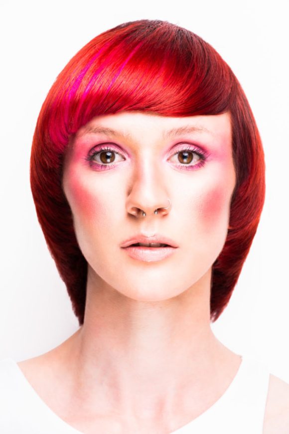 Fiery red hair colours at House of colour hair salons in Dublin