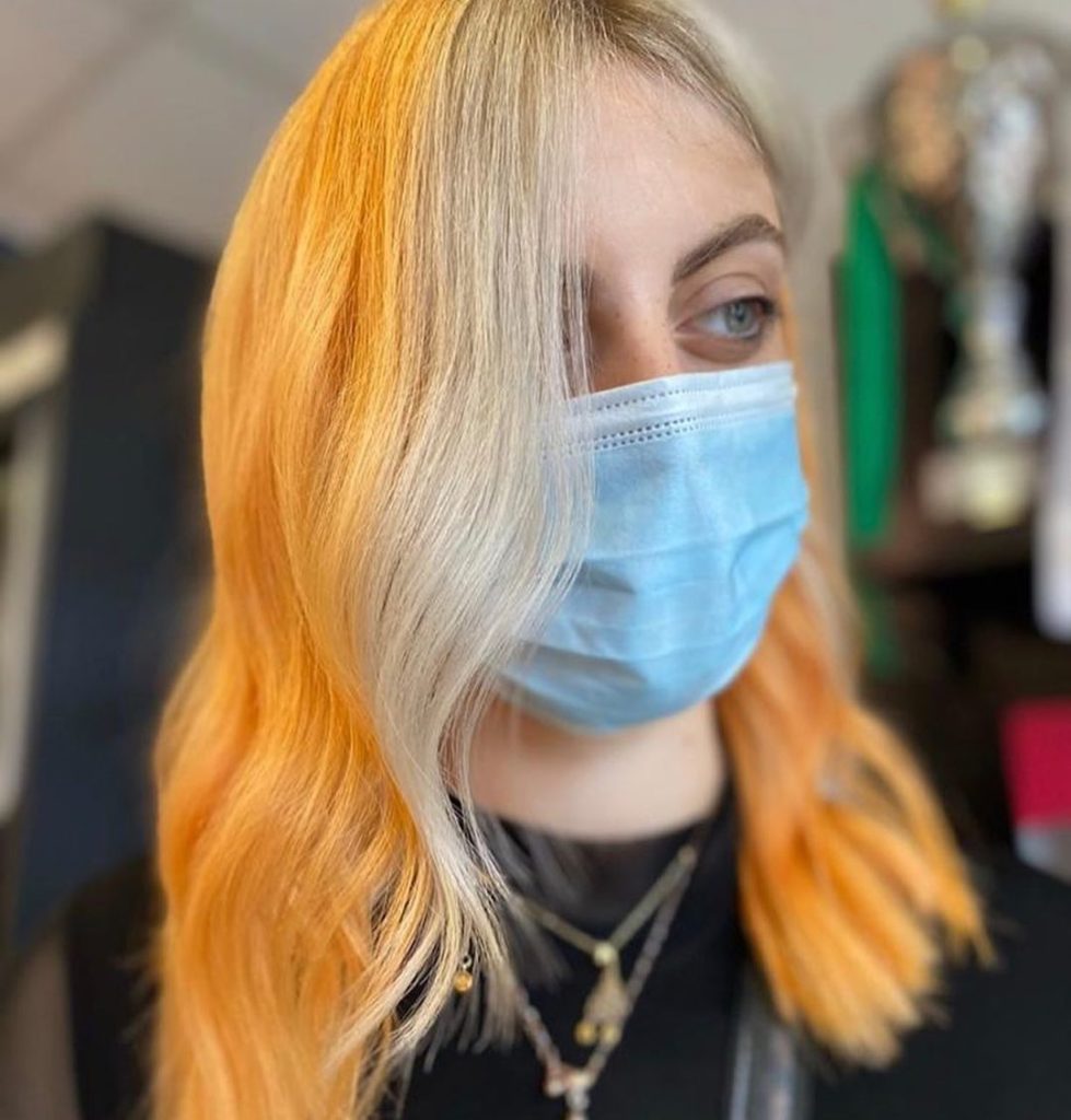 Face-Framing Highlights at House of Colour hairdressing in Dublin