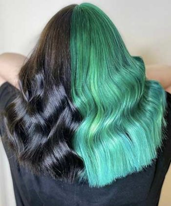 green hair colour top Dublin salons