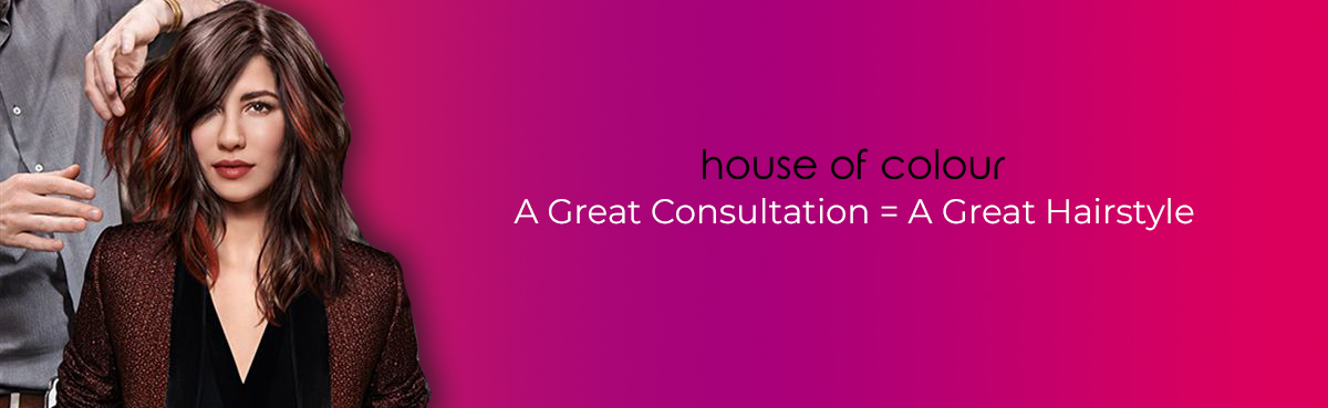 A Great Consultation A Great Hairstyle at House of colour hair salons in Dublin 