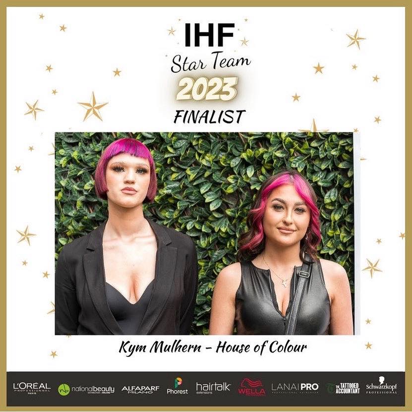 IHF Star Team Finalists 2023 from HOC Salons Dublin IHF Star Team Finalists 2023 from HOC Salons Dublin