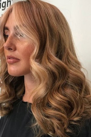 wavy hair at house of colour hair salons, Dublin