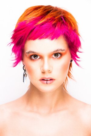 PINK HAIR AT HOUSE OF COLOUR HAIRDRESSERS IN DUBLIN